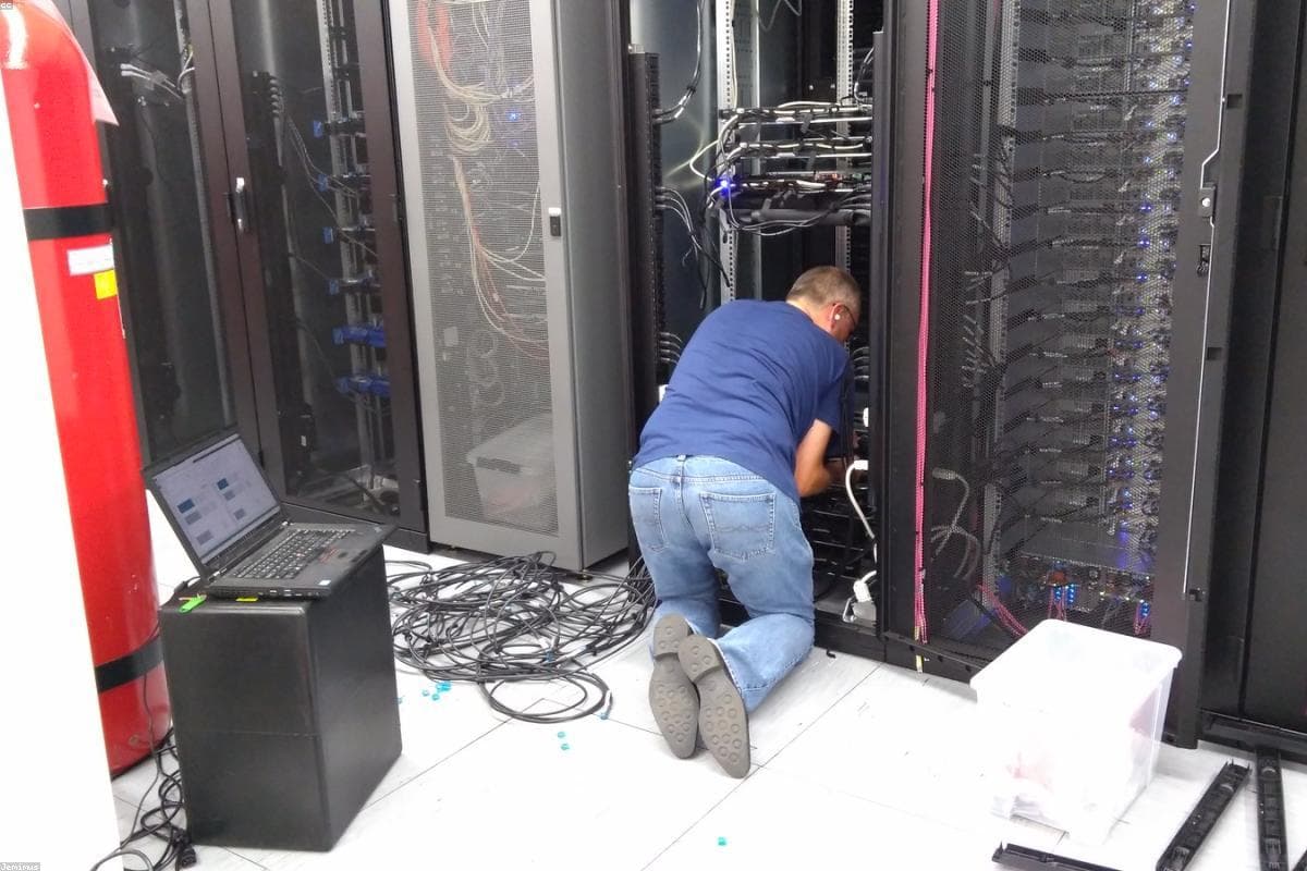 Structured Cabling Cleanup