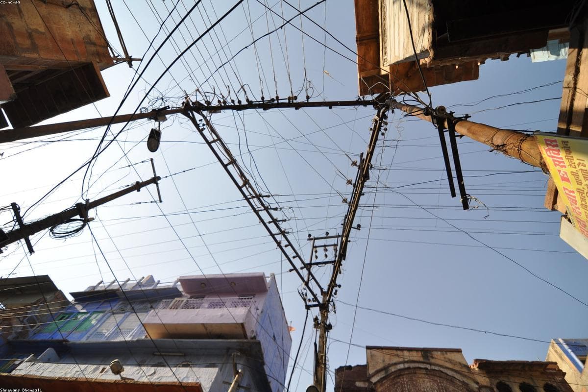 Structured Cabling Cleanup — before